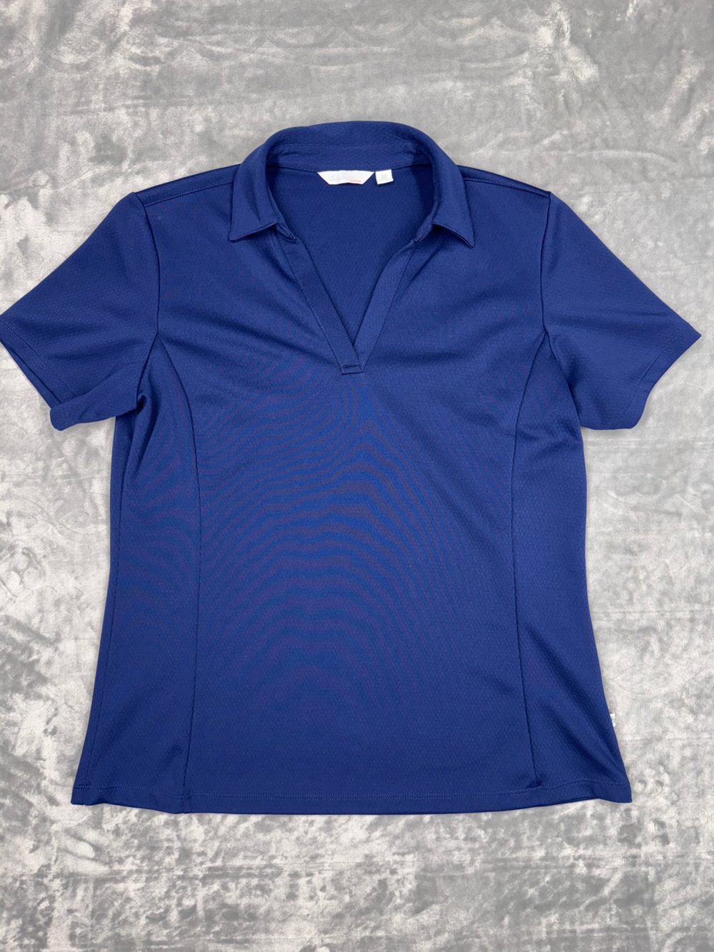 Lady Hagen Women's Polo‎ V-Neck Golf Shirt Royal Blue